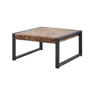 Table basse MANGO 80 cm bois massif